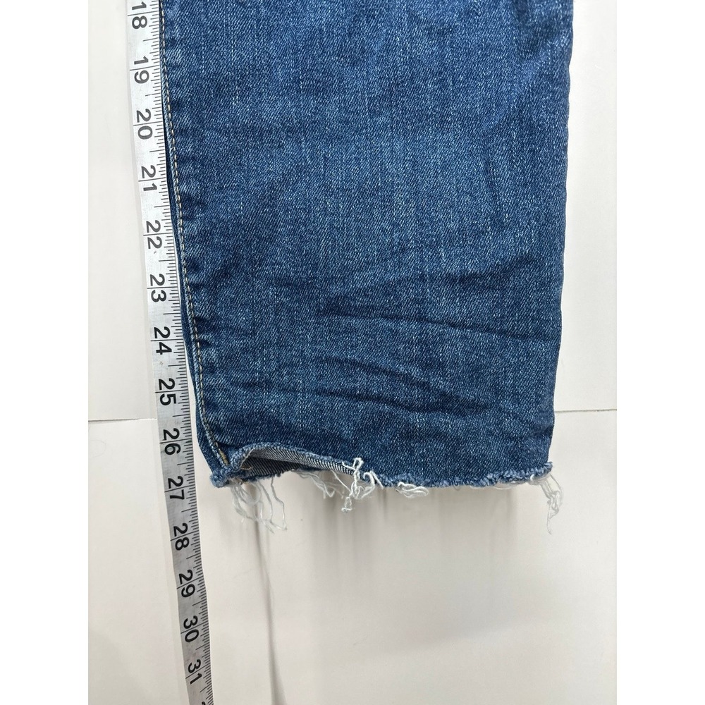 Old Navy high rise Curvy O.G. straight distressed jeans (sz. 14) - Picture 8 of 9